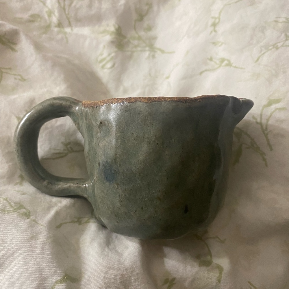 Extremely rare Kenneth Noland ceramic mug, cup or pitcher stoneware pottery